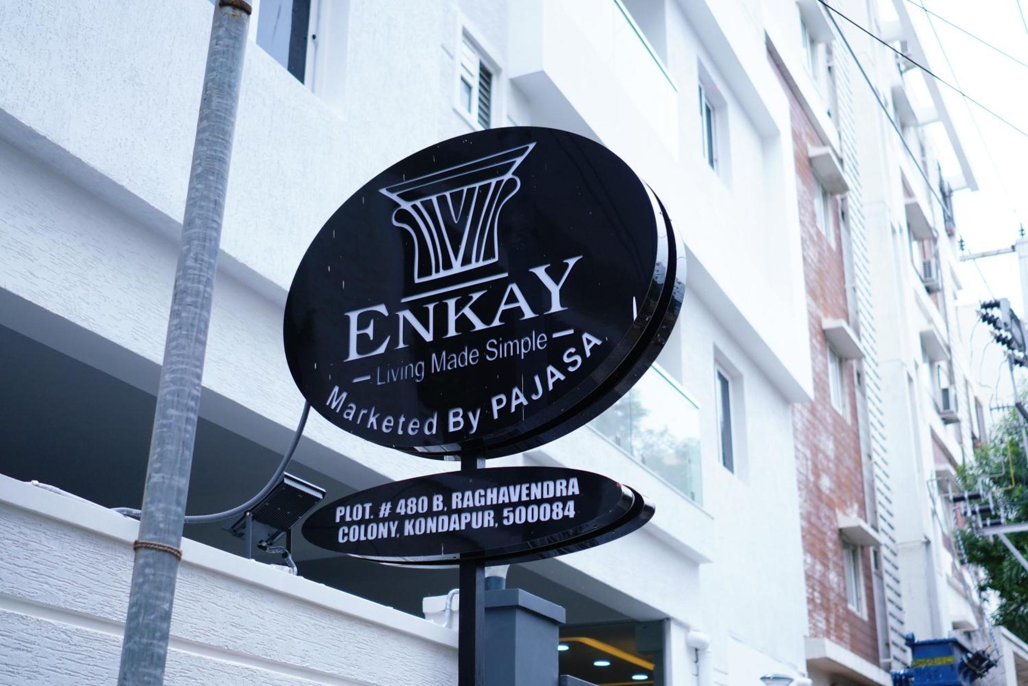 Enkay Service Apartments Kondapur  Luaran gambar